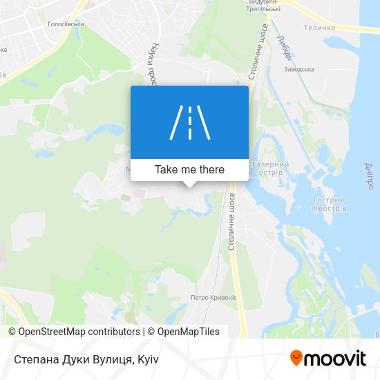 Степана Дуки Вулиця map