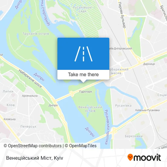 Карта Венеційський Міст