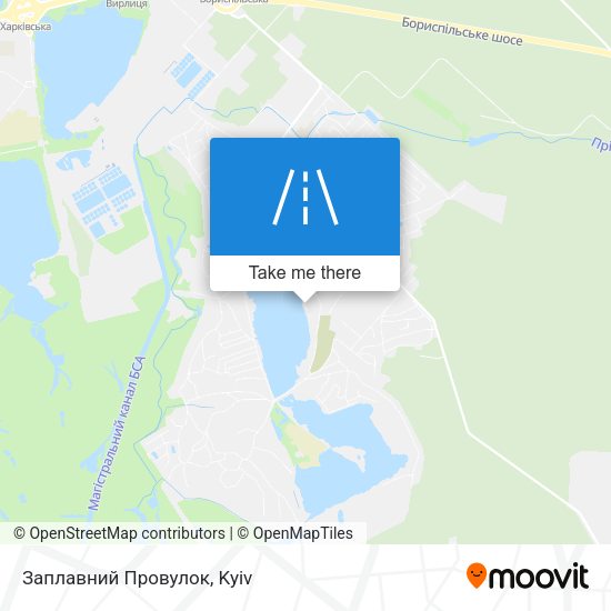Заплавний Провулок map