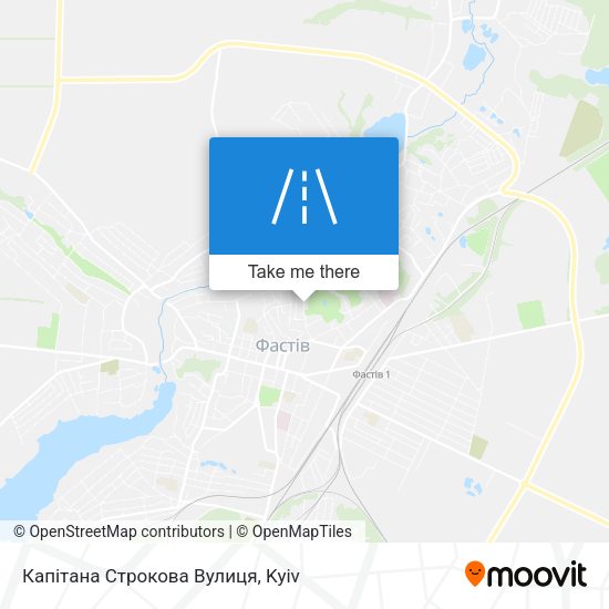 Капітана Строкова Вулиця map
