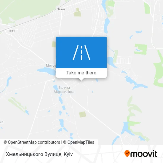Карта Хмельницького Вулиця