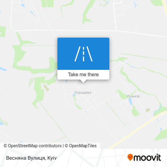 Весняна Вулиця map