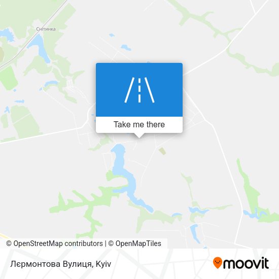 Лєрмонтова Вулиця map