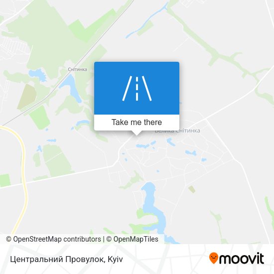 Центральний Провулок map