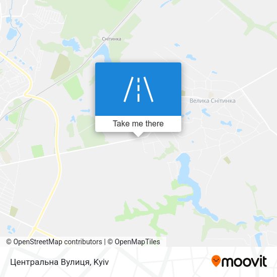 Центральна Вулиця map