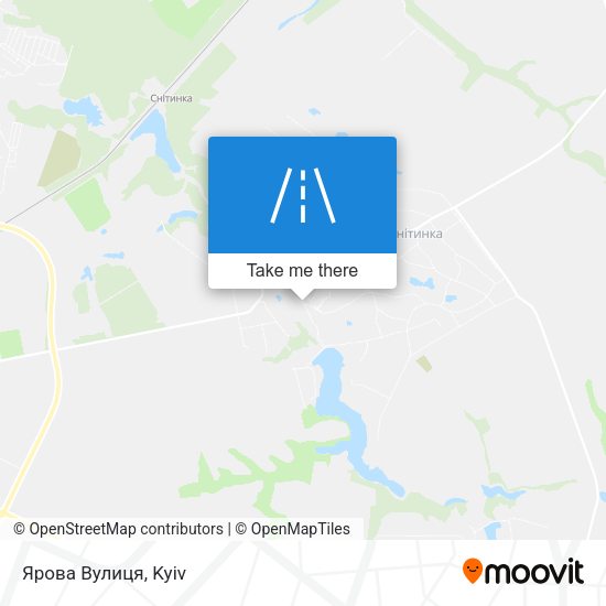 Ярова Вулиця map