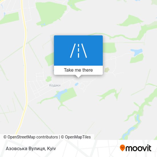 Азовська Вулиця map