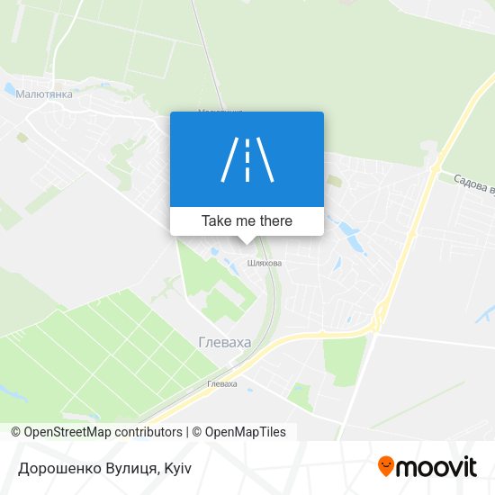 Дорошенко Вулиця map
