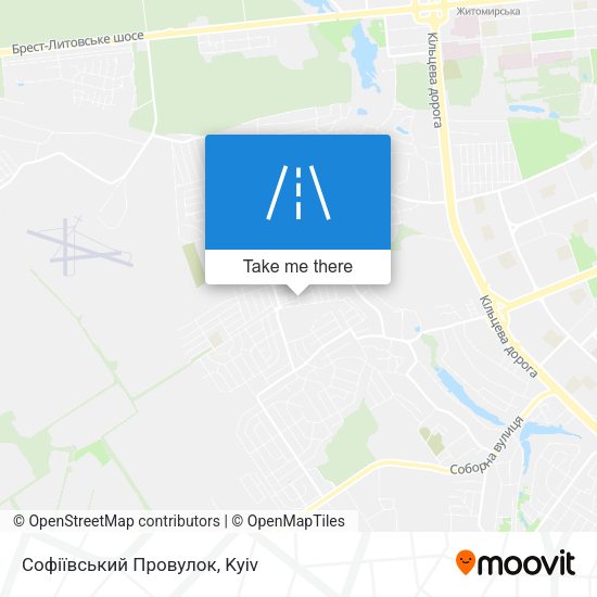 Софіївський Провулок map