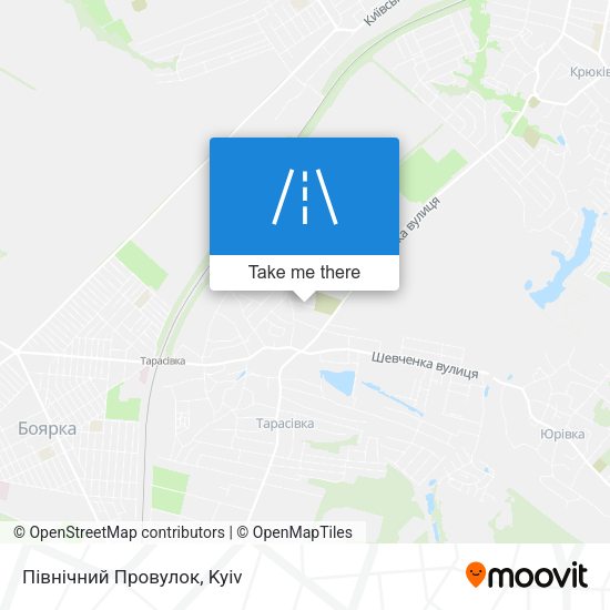 Північний Провулок map