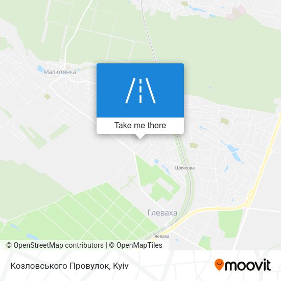 Козловського Провулок map