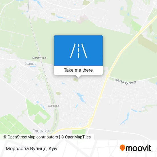 Карта Морозова Вулиця