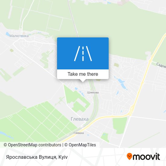 Ярославська Вулиця map