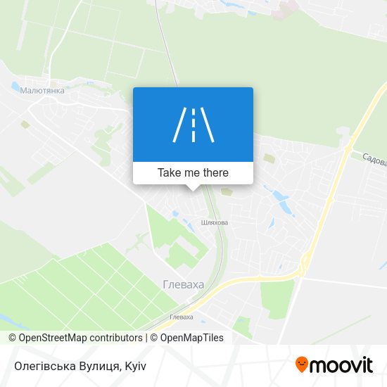 Олегівська Вулиця map