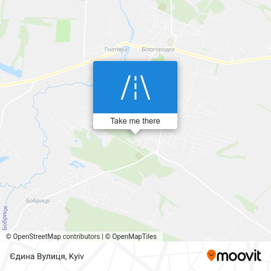 Єдина Вулиця map