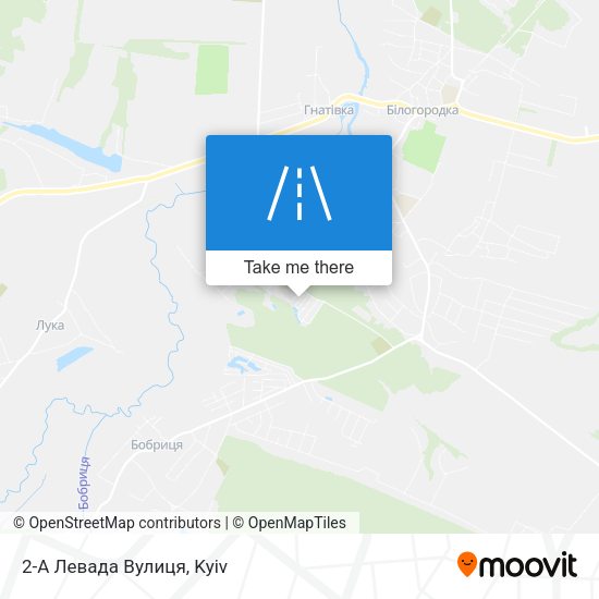 2-А Левада Вулиця map