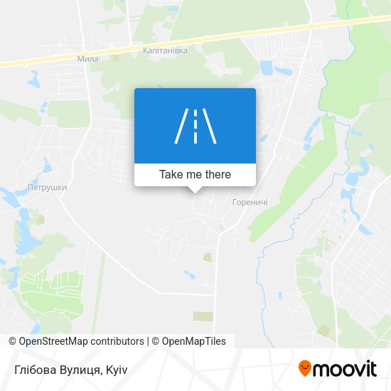 Глібова Вулиця map