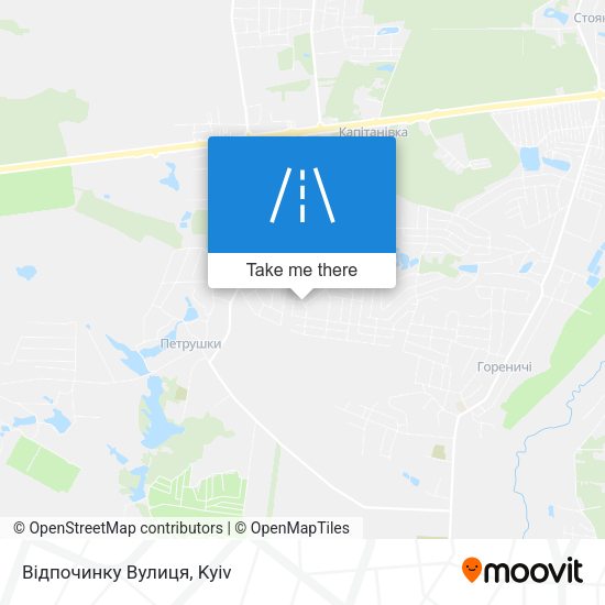 Відпочинку Вулиця map