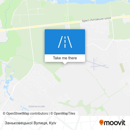 Заньковецької Вулиця map