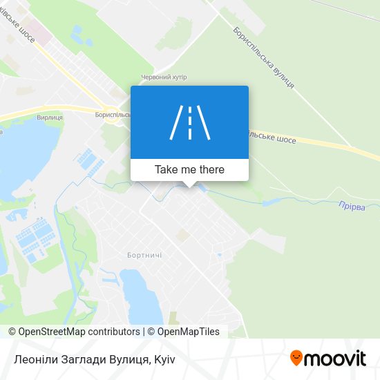 Леоніли Заглади Вулиця map