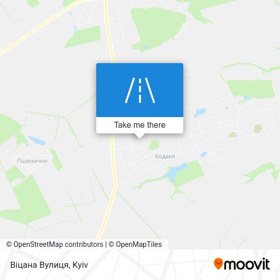 Віцана Вулиця map