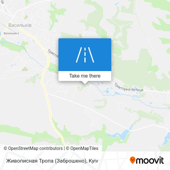 Живописная Тропа (Заброшено) map