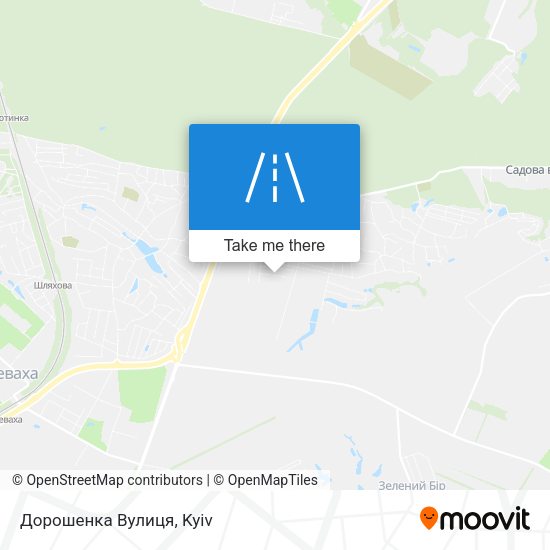Дорошенка Вулиця map