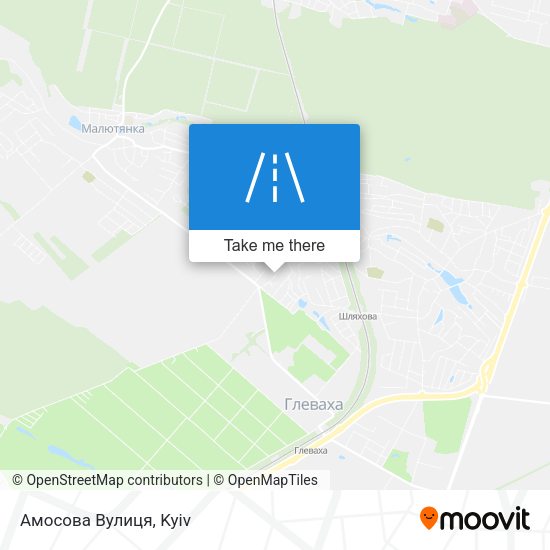 Амосова Вулиця map