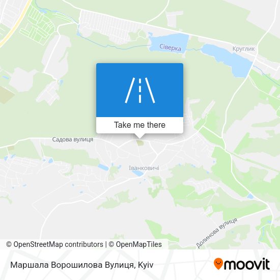 Маршала Ворошилова Вулиця map