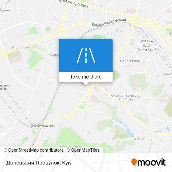 Донецький Провулок map