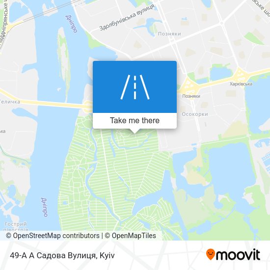 49-А А Садова Вулиця map