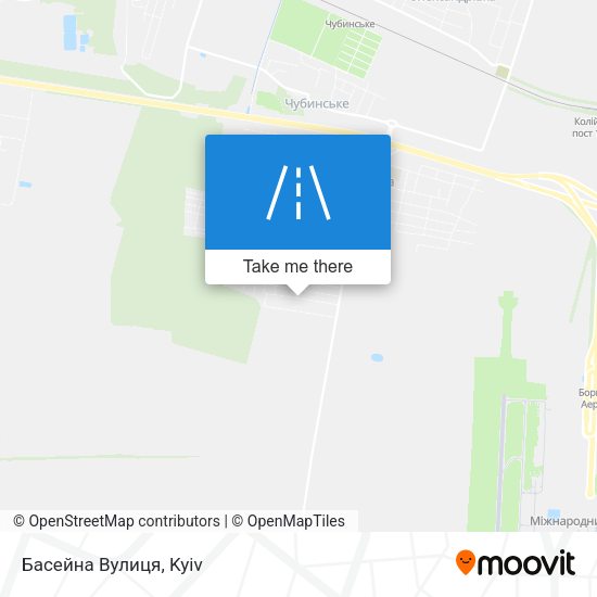 Карта Басейна Вулиця