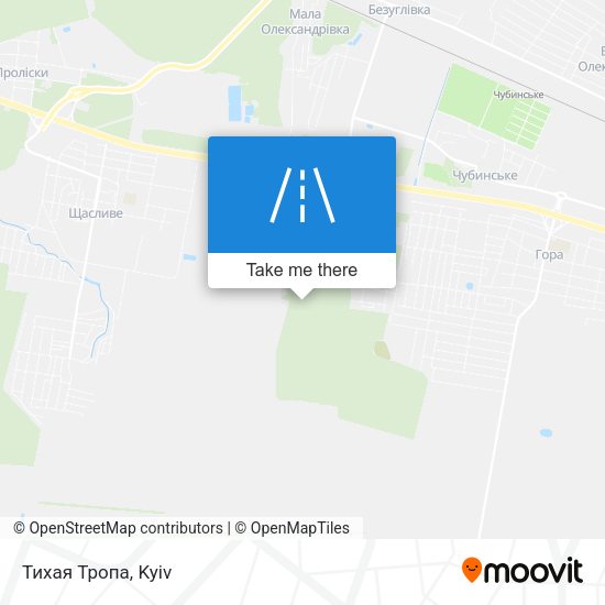 Тихая Тропа map