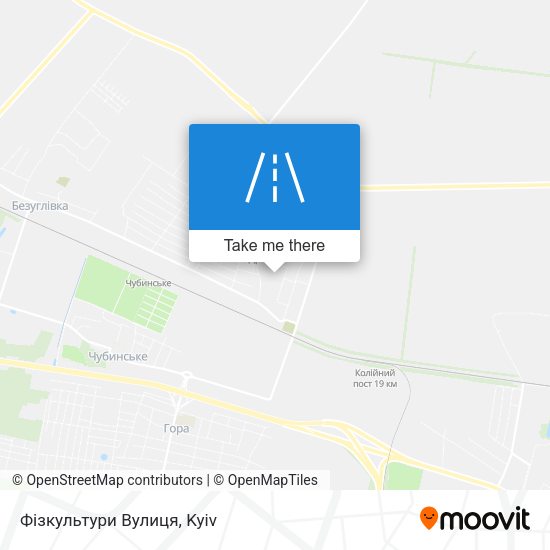 Фізкультури Вулиця map