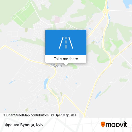 Карта Франка Вулиця