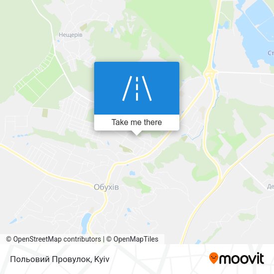 Польовий Провулок map