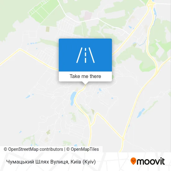 Карта Чумацький Шлях Вулиця