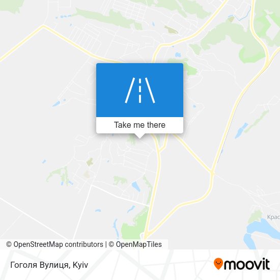 Гоголя Вулиця map