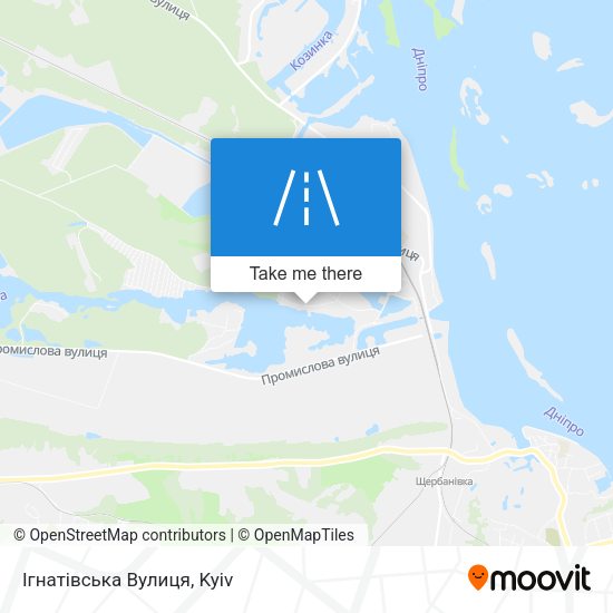 Ігнатівська Вулиця map