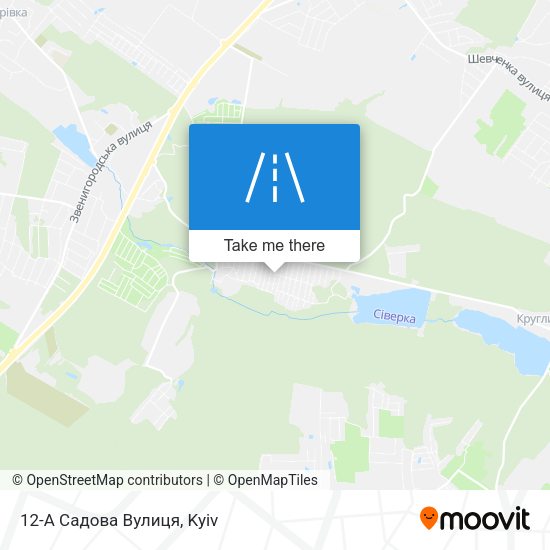 12-А Садова Вулиця map