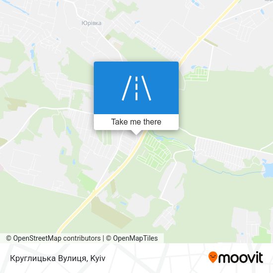 Круглицька Вулиця map