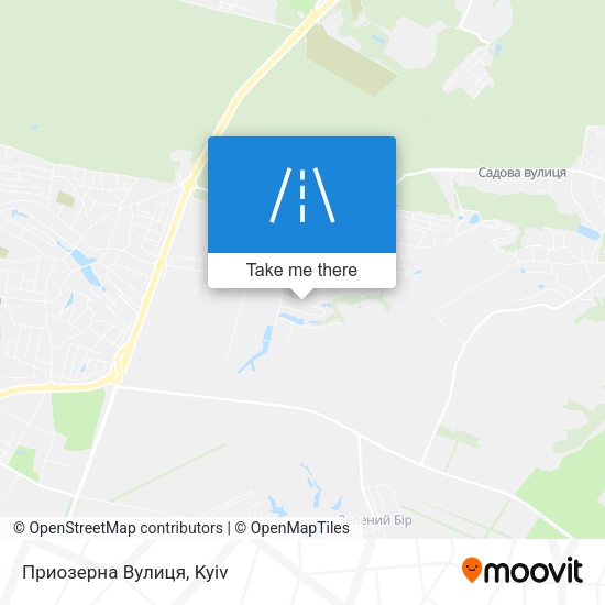 Приозерна Вулиця map