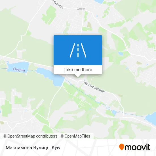 Карта Максимова Вулиця