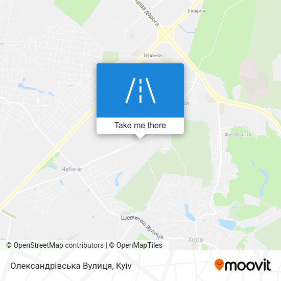 Олександрівська Вулиця map