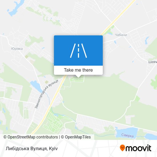 Либідська Вулиця map