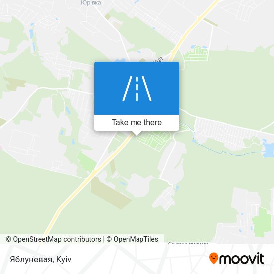 Яблуневая map