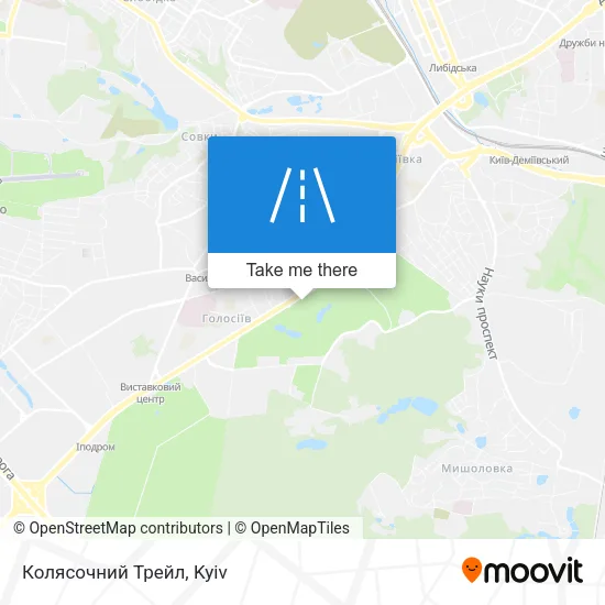Карта Колясочний Трейл