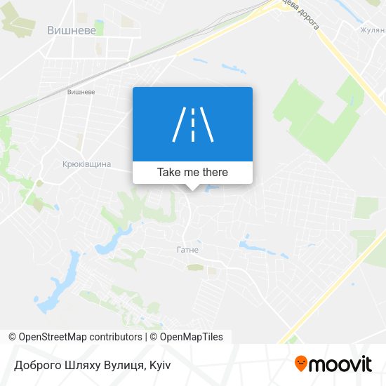 Доброго Шляху Вулиця map
