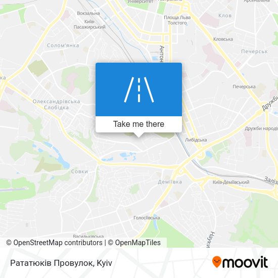 Рататюків Провулок map