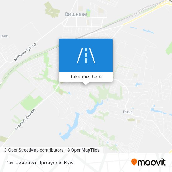 Ситниченка Провулок map